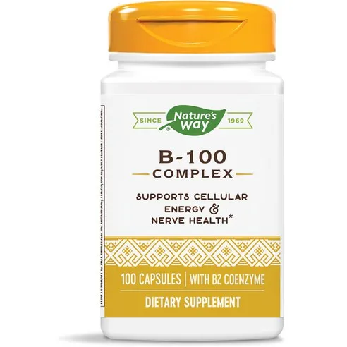 네이쳐스웨이 B-100 컴플렉스 B2 코엔자임 포함 캡슐  1개, 100정