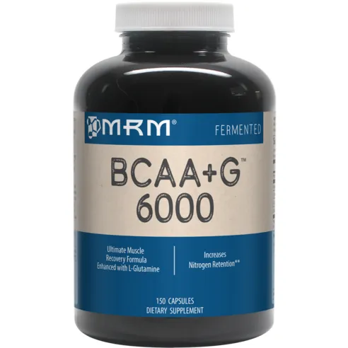 엠알엠 BCAA+G 6000 캡슐 글루텐 프리