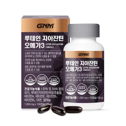 GNM자연의품격 루테인 지아잔틴 오메가3  100정, 1개
