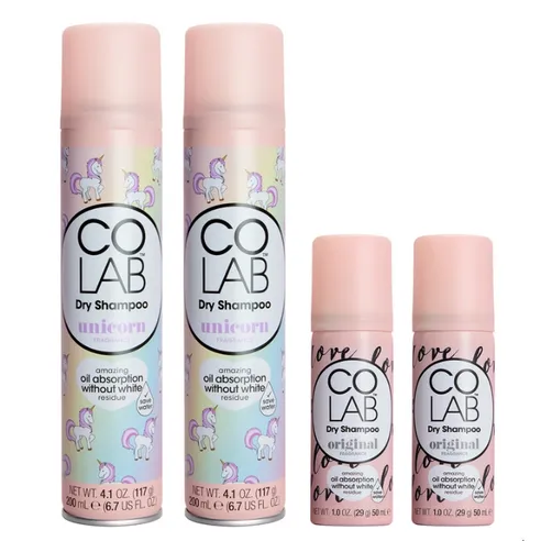 코랩 드라이 샴푸 200ml x 2개 + 50ml x 2개 유니콘