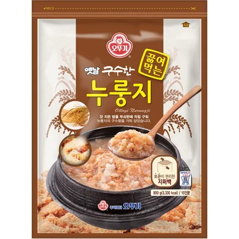 오뚜기 구수한 끓여먹는 누룽지  900g, 1개