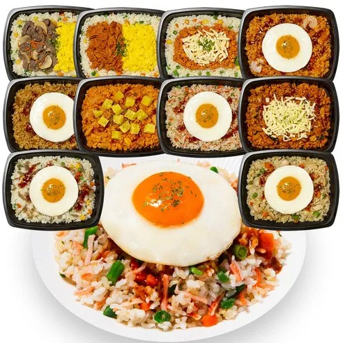 [디자인푸드]밀리너스 도시락 10종 20팩 냉동도시락 건강식단 아침 점심 저녁 직장인 한끼식사 식단조절 간편식 양많은 맛있는 냉동도시락  250g
