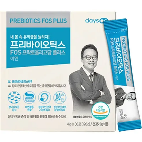 오한진 프리바이오틱스 FOS 플러스  4g, 30포