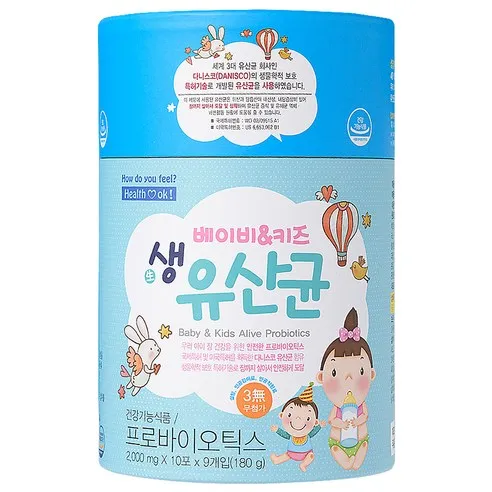 헬퍼장 베이비 키즈 생유산균  2g, 90개