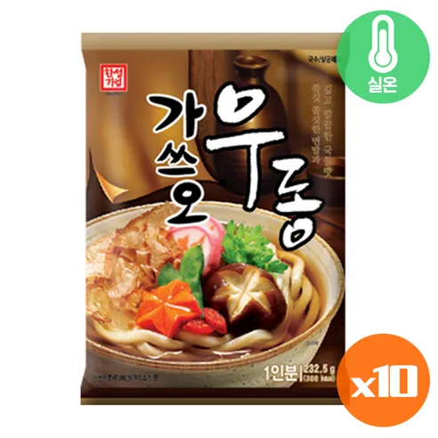 한성 우동 가쓰오우동 x 10개  232.5g