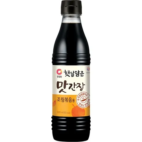 청정원 맛간장 조림볶음용  500ml, 1개