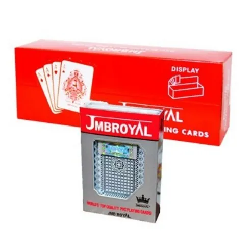 JMB Royal 플라스틱 플레잉카드 브릿지 사이즈 12p