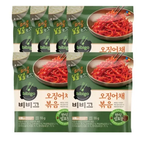 비비고 오징어채볶음 55g