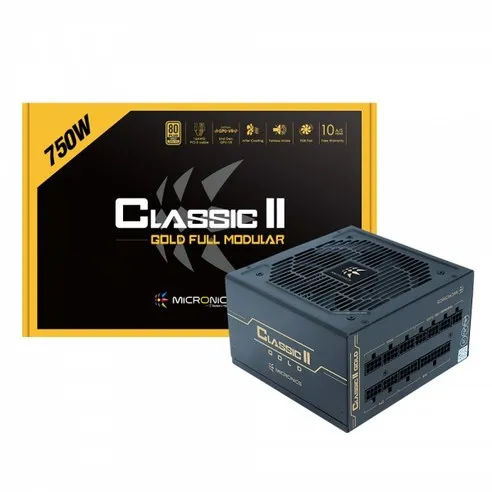 마이크로닉스 Classic II 850W 80PLUS GOLD 230V EU 풀모듈러 ATX 파워 HP1-O850GD-E12F