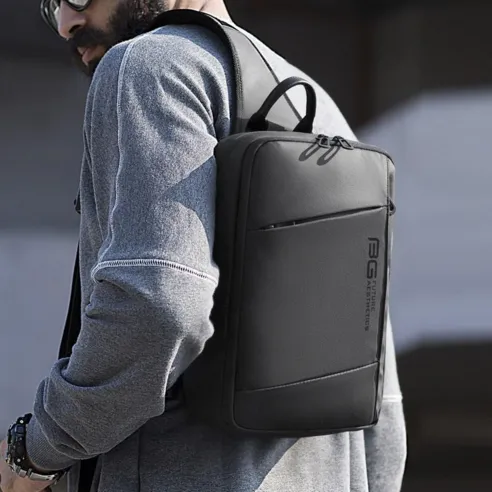 BANGE 아이패드 슬링백 남자 대용량 방수 미니 크로스백 태블릿 어깨가방